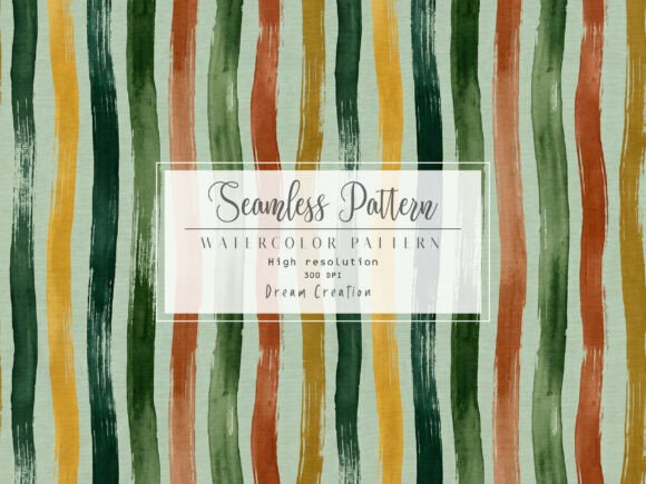 Abstract Vintage Stripes Pattern: A Playful Design Tool