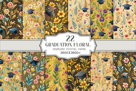 Evaluating the Graduation Floral Seamless Pattern Bundle for Professional and Personal Projects