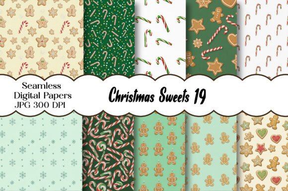 Strategic Design Decisions: Leveraging Christmas Sweets Digital Paper for Holiday Impact