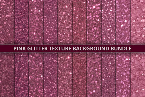 Strategic Visual Positioning with the Pink Glitter Texture Background Bundle
