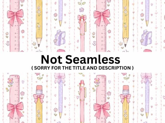 Unlocking Creative Potential with Kawaii Pencil Bow Pattern Design