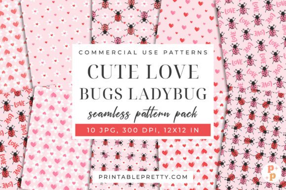 Unlocking Creative Potential with Love Bug Ladybug Digital Paper